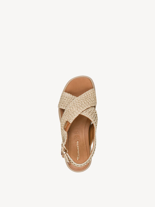 Sandaaltje, beige, hi-res