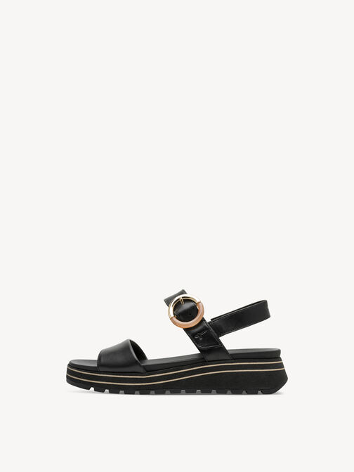 Sandalette, BLACK, hi-res