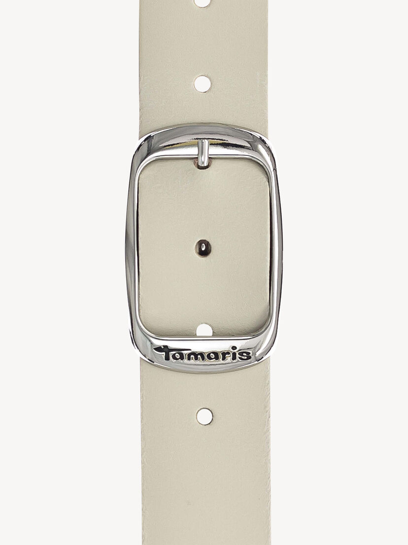 Leren Riem - beige, Lichte beiige, hi-res