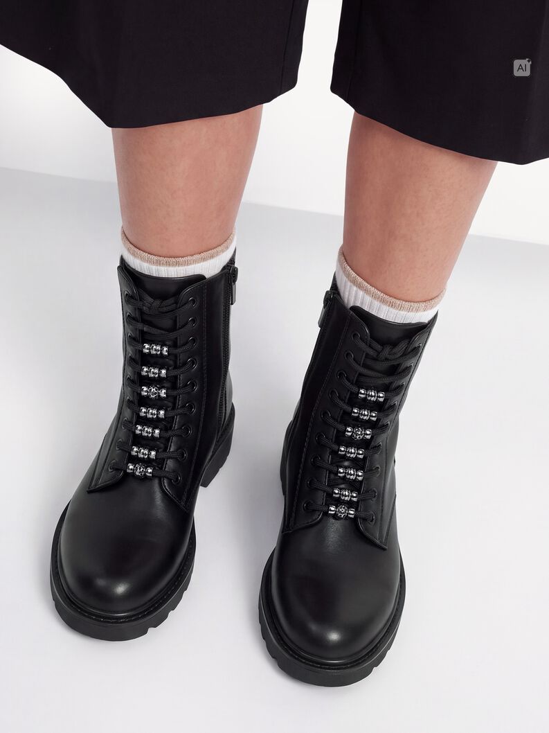 Bootie, BLACK, hi-res