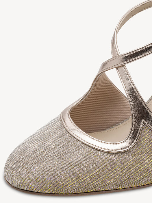 Pumps, LT.GOLD GLAM, hi-res