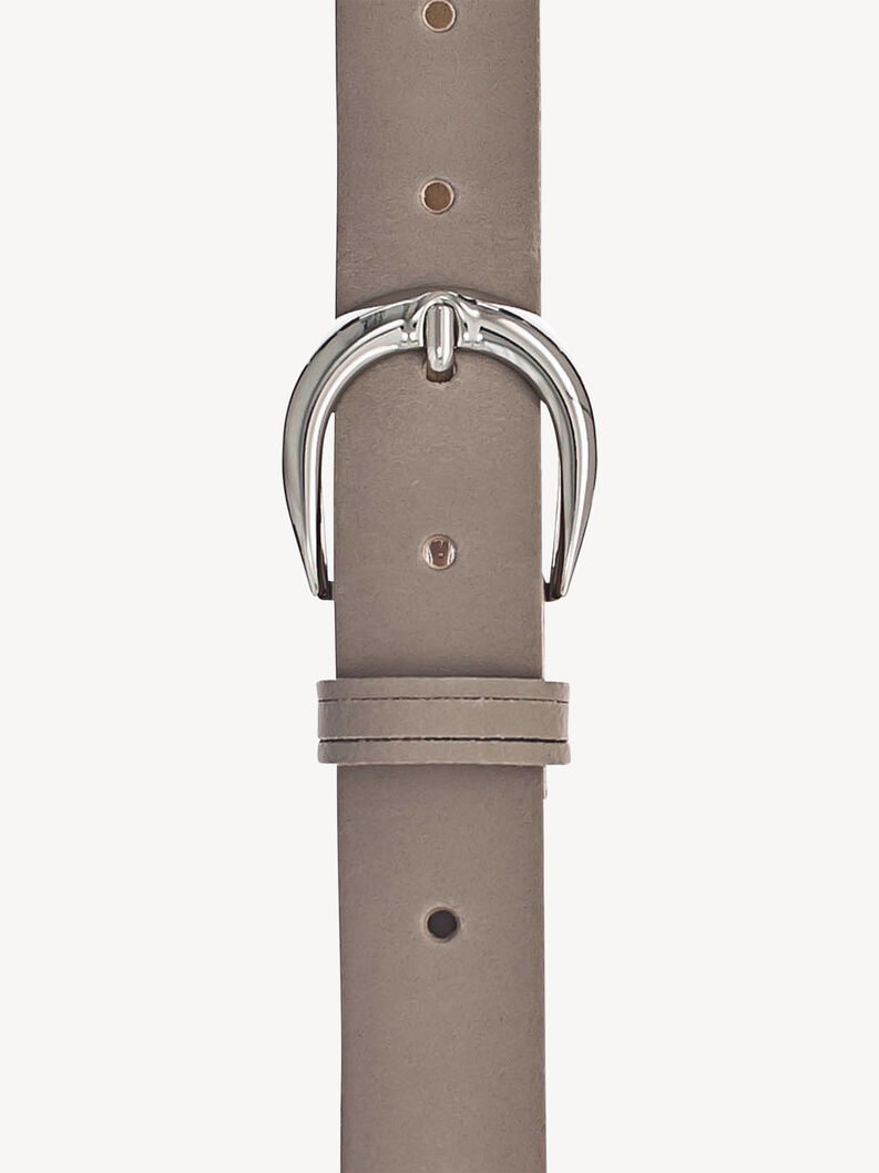 Leren riem, grau taupe, hi-res