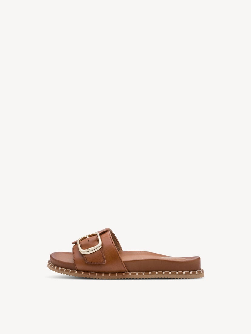 Slipper, COGNAC NAPPA, hi-res
