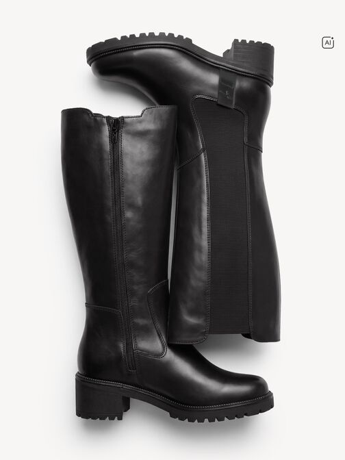 Bottes, BLACK LEATHER, hi-res