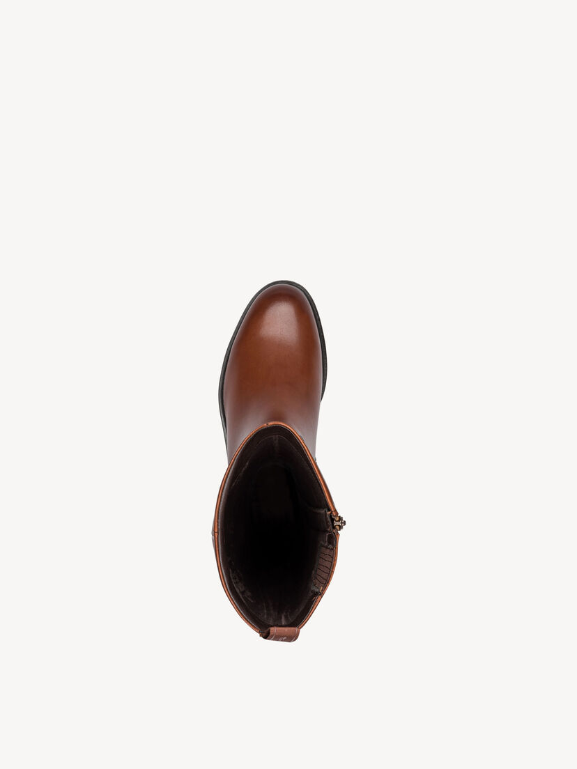 Leren Laarzen - bruin, cognac, hi-res