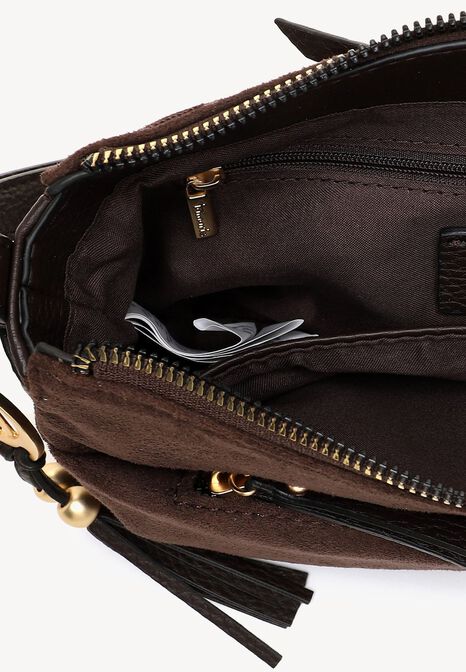 Satchel, brown, hi-res