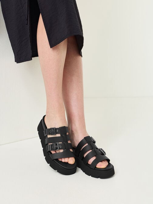 Pantolette, BLACK, hi-res