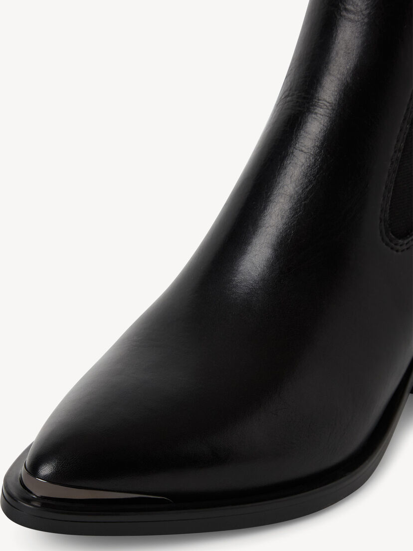 Chelseaboot, BLACK LEATHER, hi-res
