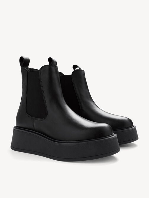 Stivaletti Chelsea, BLACK LEATHER, hi-res