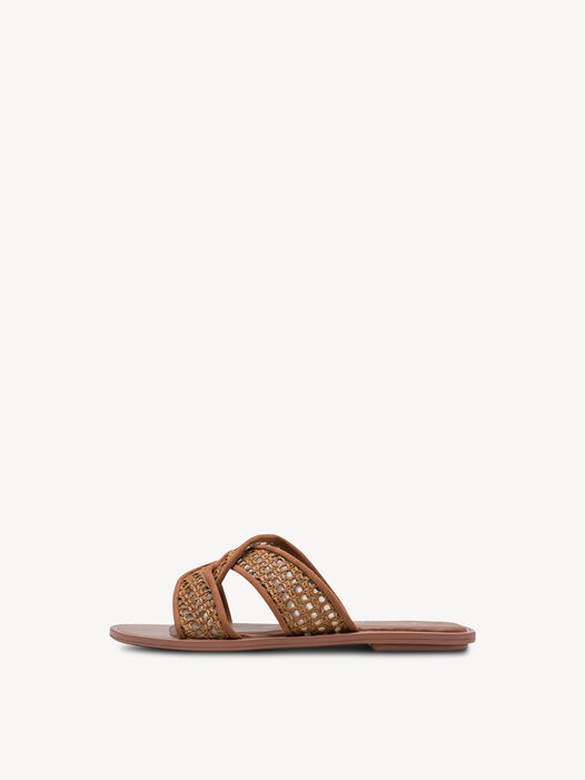 Slipper, cognac, hi-res