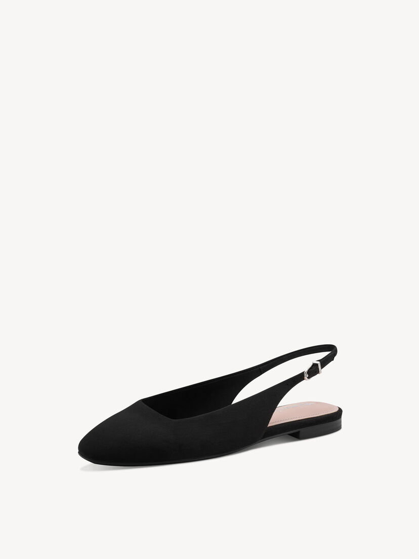 Slingpumps - zwart, BLACK, hi-res