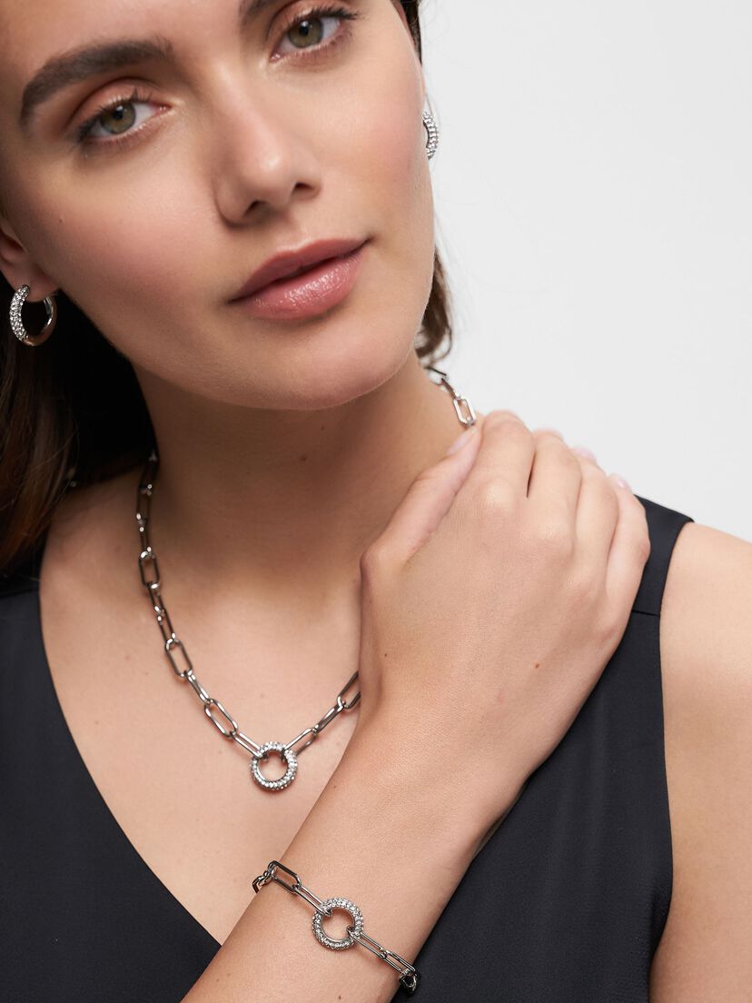 Armband - zilver, zilver, hi-res