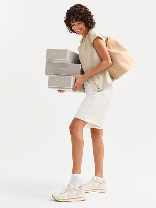 Sneaker, WHITE, hi-res