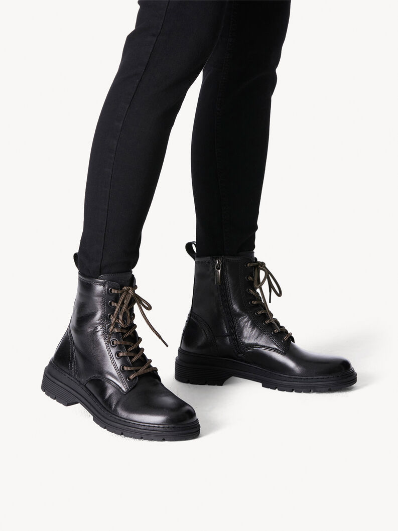 Stiefelette - schwarz, BLACK, hi-res