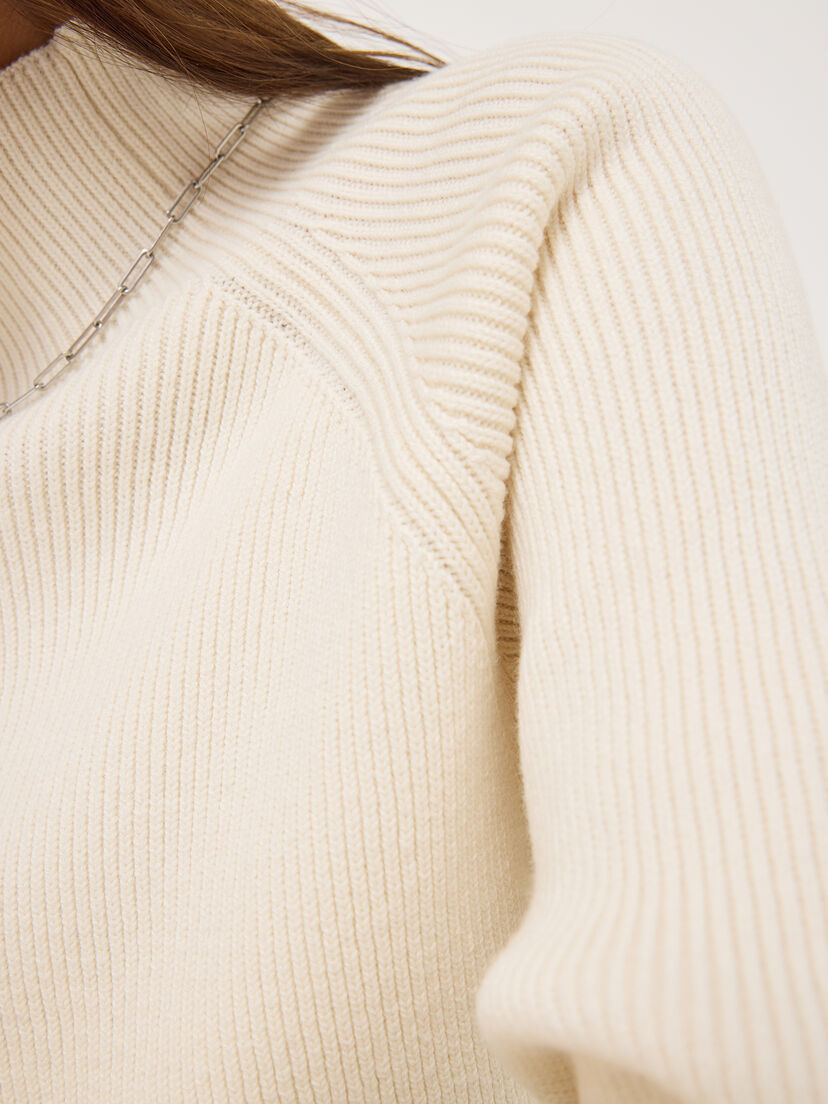 Gebreide trui - beige, Whitecap Gray, hi-res