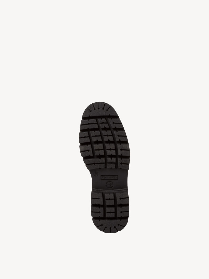 Bottine Chelsea en cuir - noir, BLACK, hi-res
