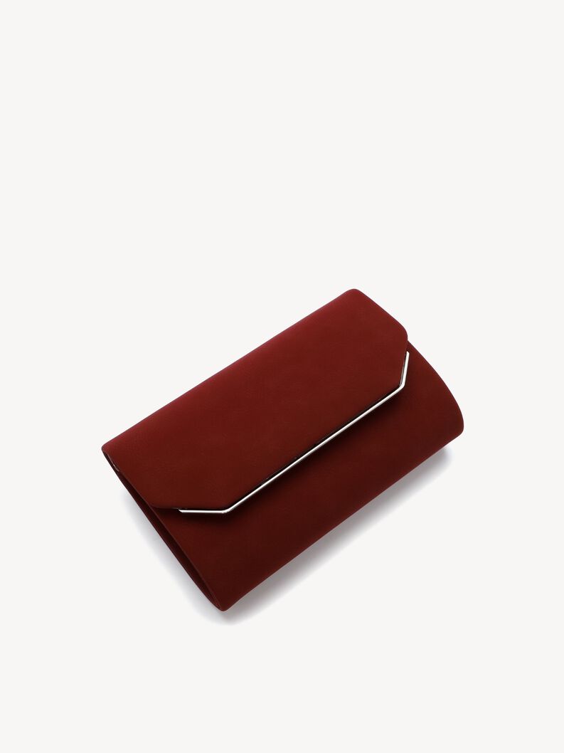 Clutch - rouge, wine, hi-res