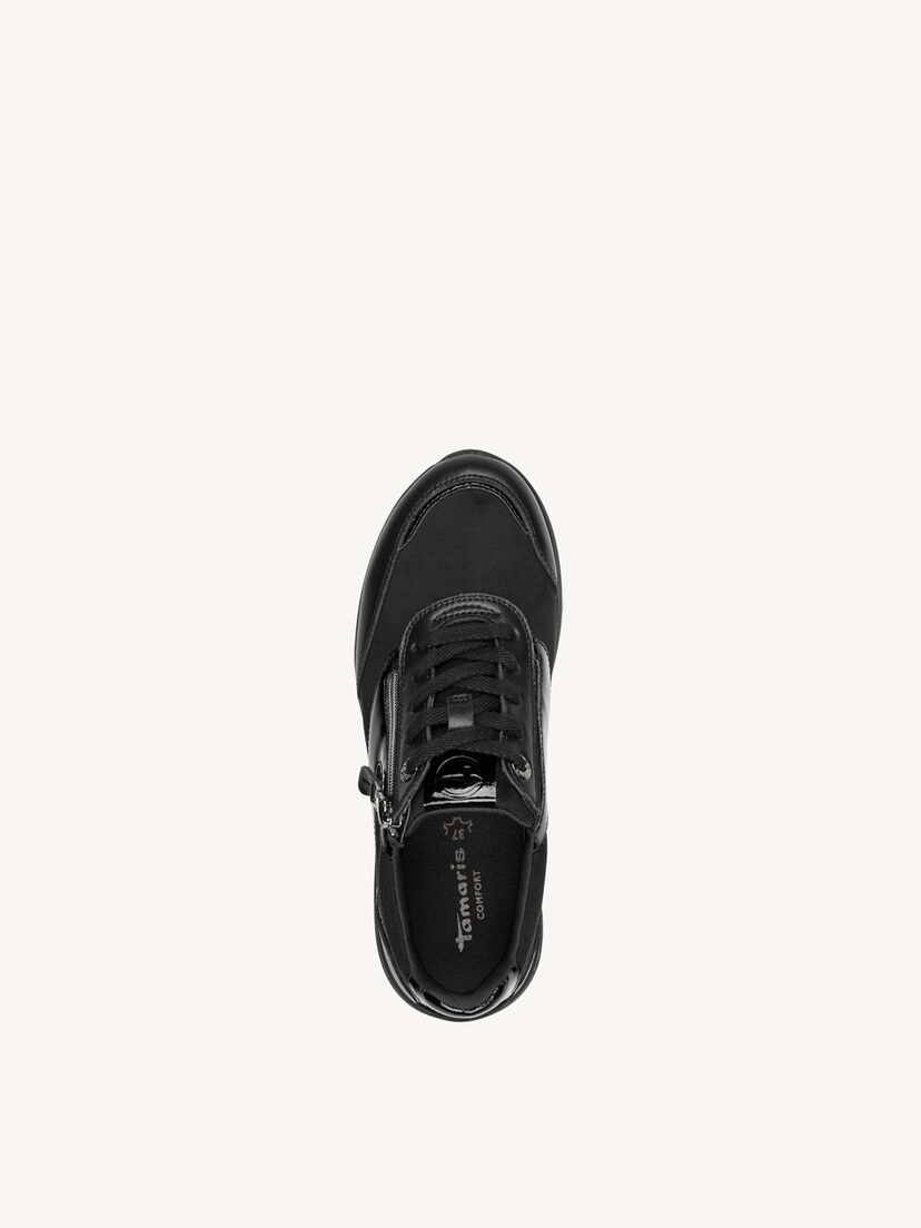 Sneaker - zwart, BLACK, hi-res