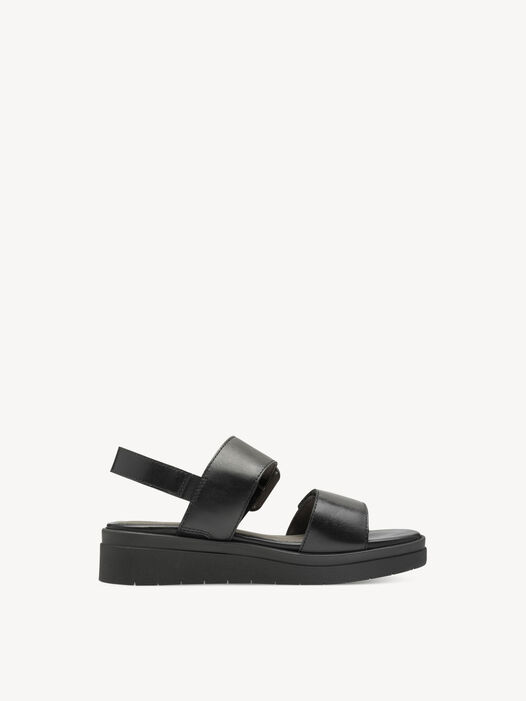 Sandaaltje, BLACK NAPPA, hi-res