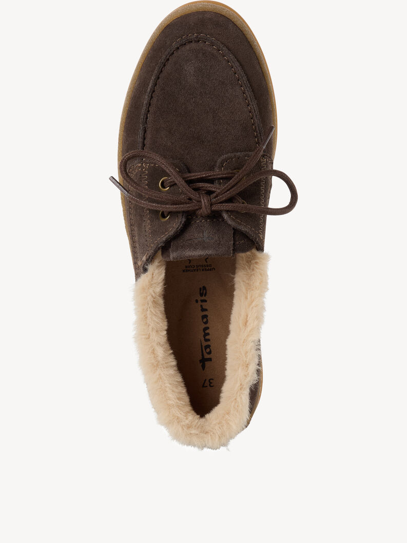 Ledermoccassin - braun, MOCCA, hi-res