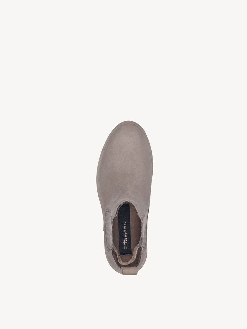 Leder Chelsea Boot - beige, TAUPE, hi-res
