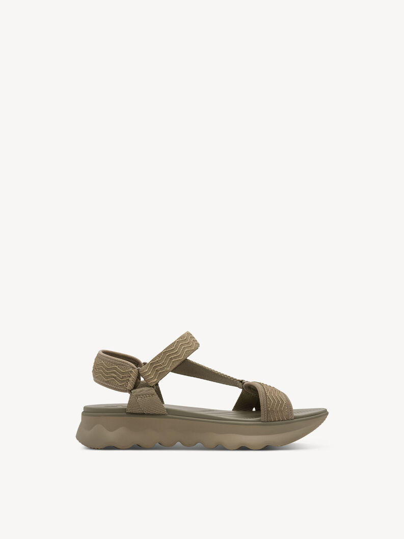 Heeled sandal, OLIVE, hi-res