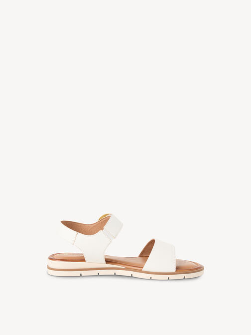 Sandale, WHITE LEATHER, hi-res