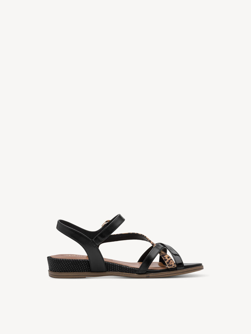 Sandaal - zwart, BLACK COMB, hi-res