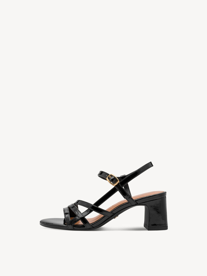 Sandaaltje, BLACK PATENT, hi-res