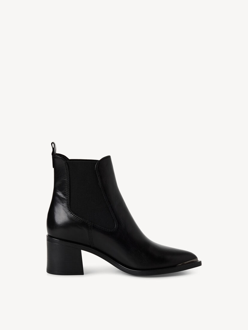 Chelseaboot, BLACK LEATHER, hi-res