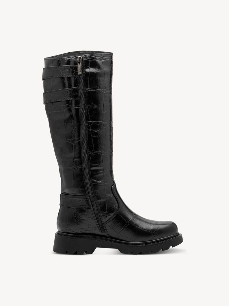 Bottes, BLACK CROCO, hi-res