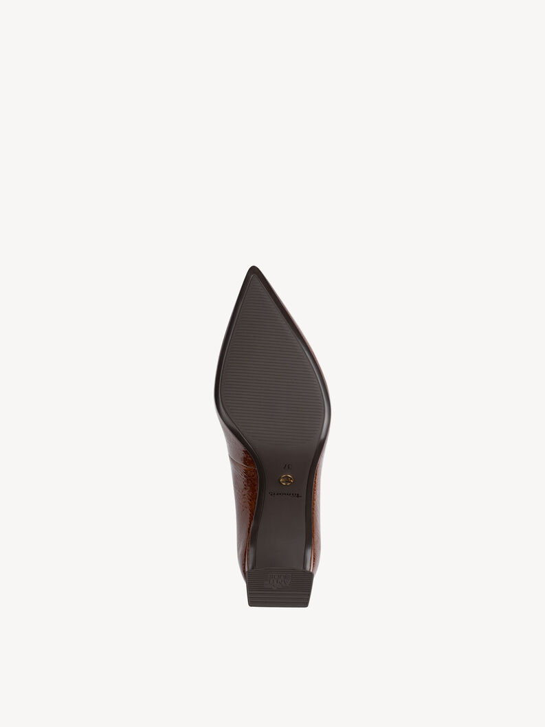 Escarpin - marron, cognac, hi-res