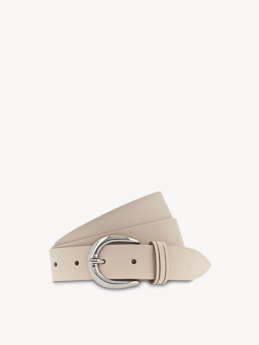 Leren riem, Lichte beiige, hi-res