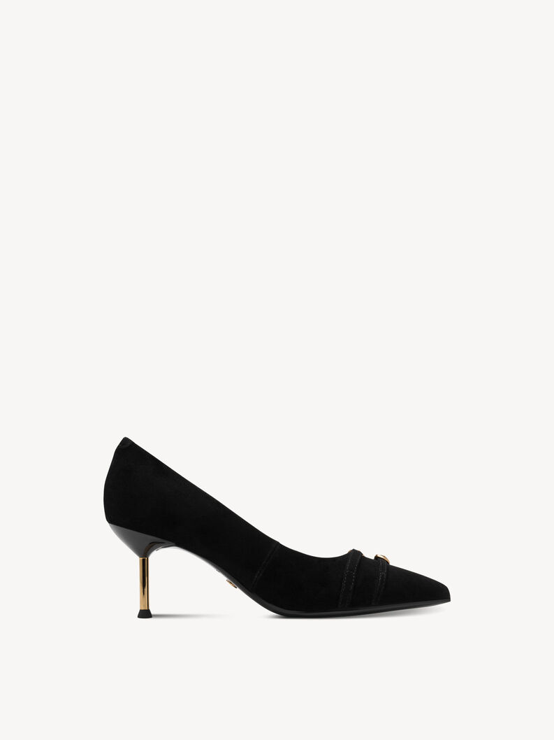Pumps - svart, BLACK SUEDE, hi-res