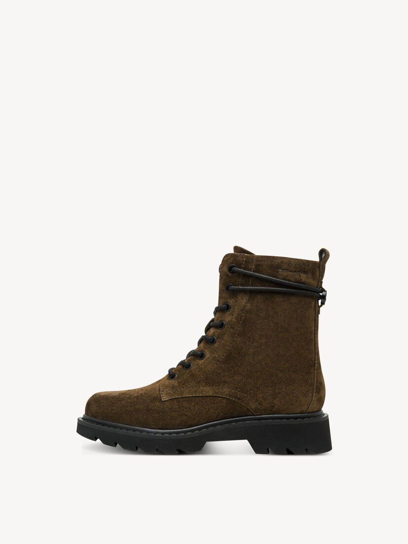 Enkellaarsje, OLIVE SUEDE, hi-res