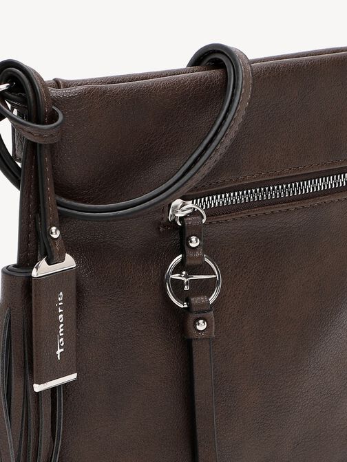 Satchel, brown, hi-res