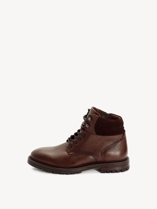 Enkellaarsje, DARK BROWN, hi-res