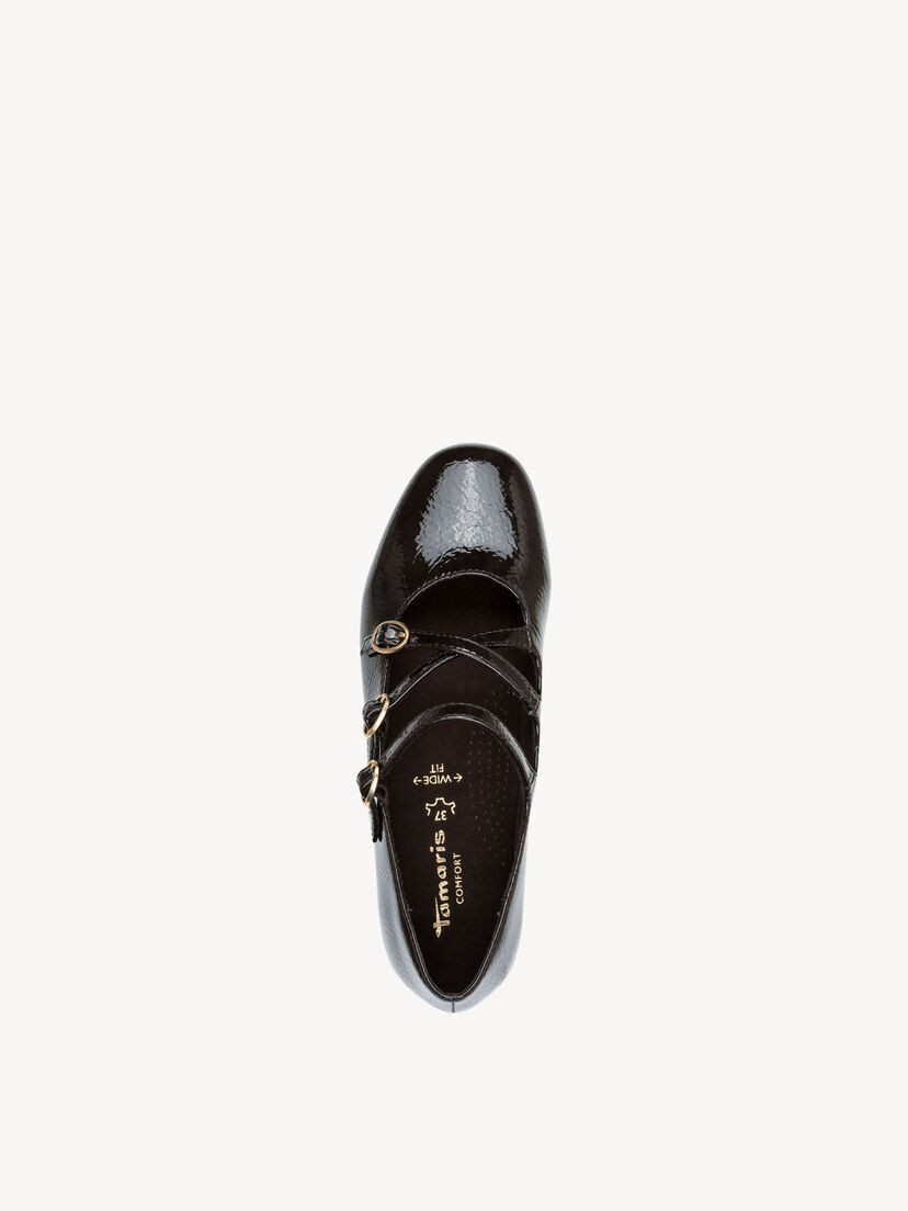 Ballerina - bruin, MOCCA PATENT, hi-res