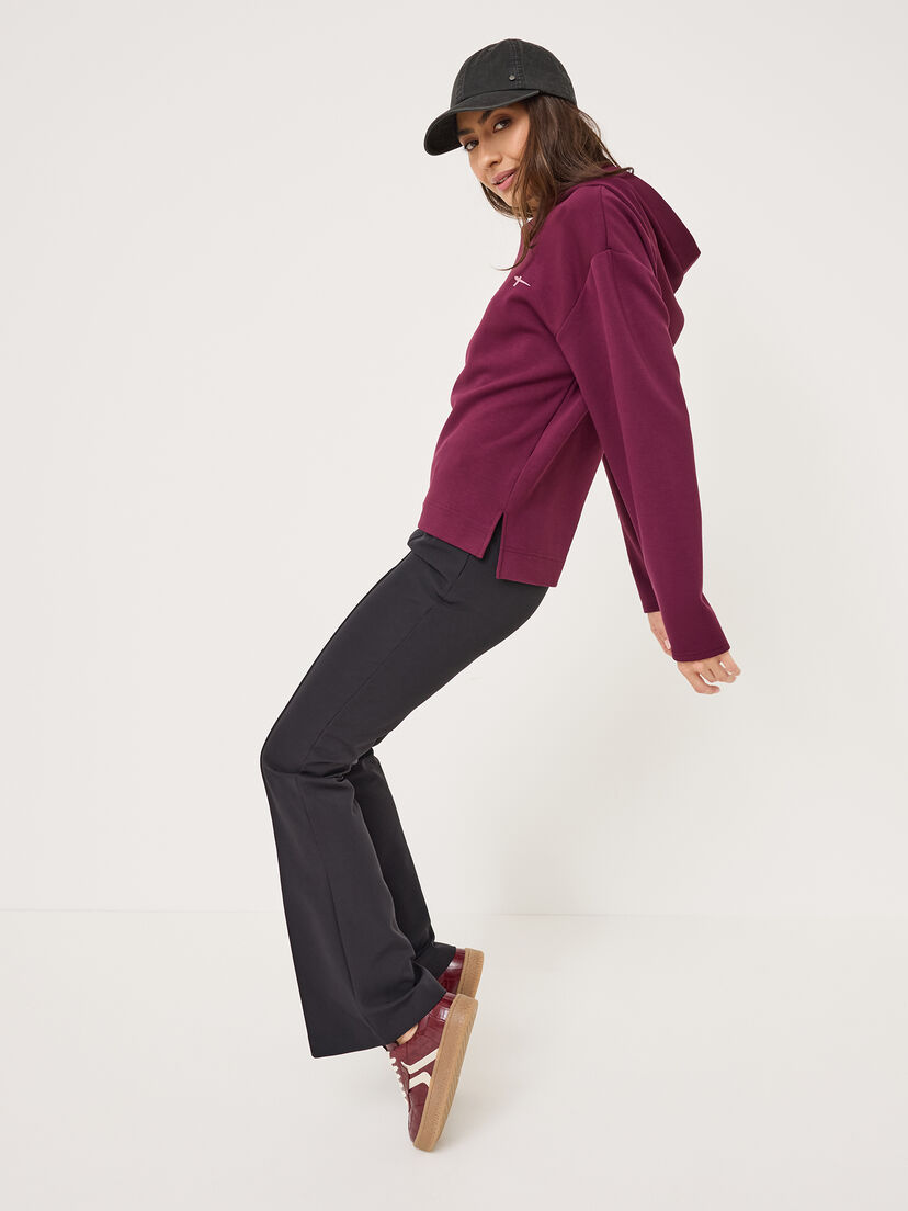 Hoodie - rood, Fig, hi-res
