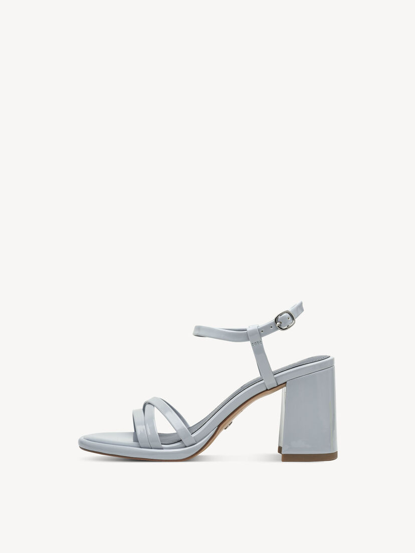Sandaaltje - blauw, LIGHT BLUE PAT, hi-res