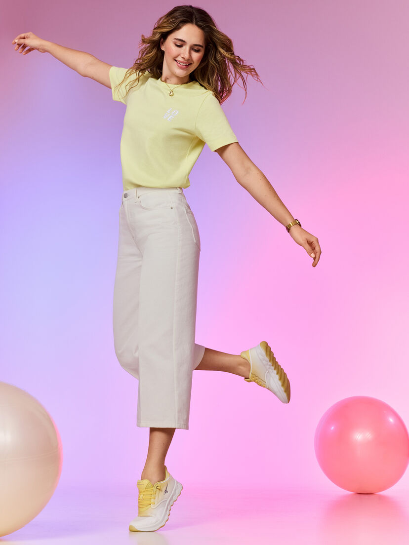Sneaker - geel, YELLOW COMB, hi-res