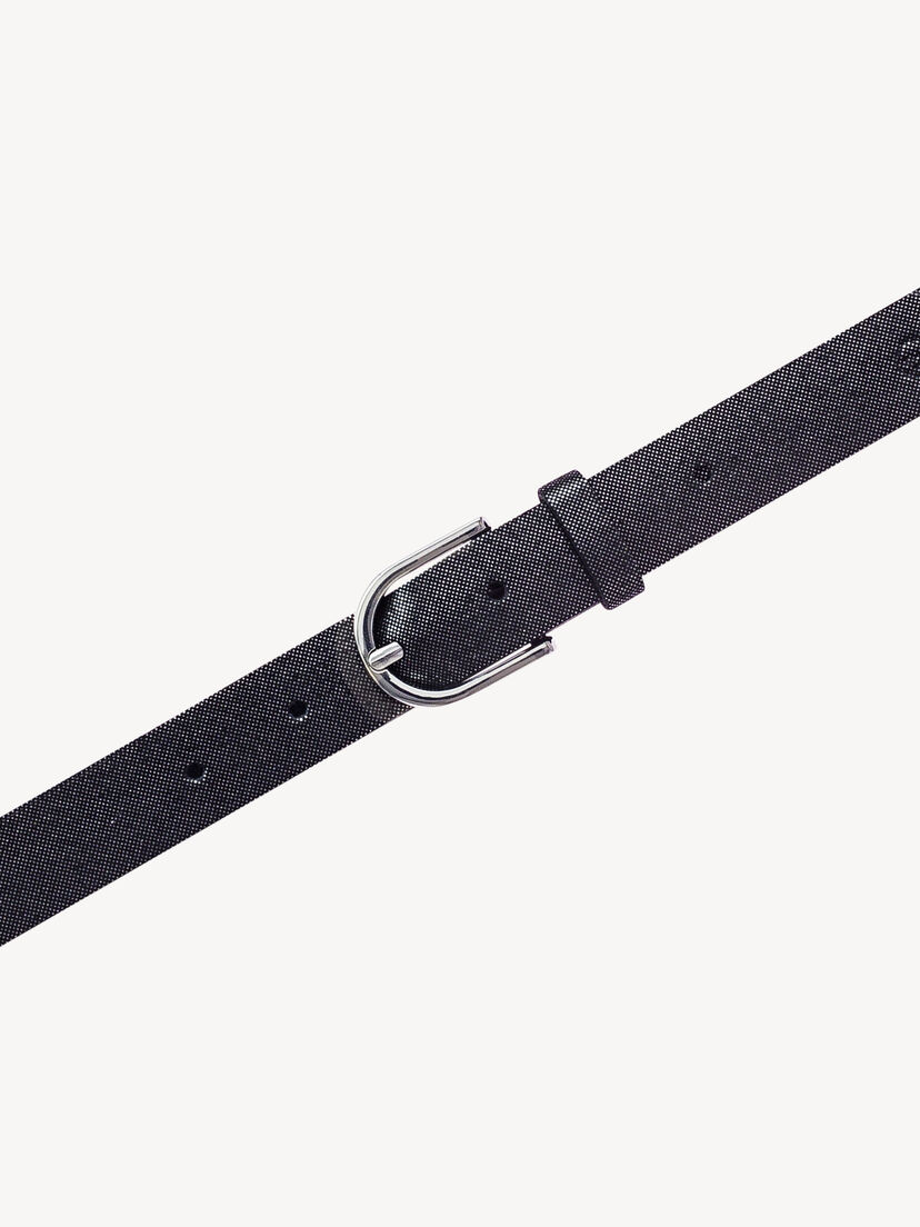 Riem - zwart, Schwarz-Silbermetallic, hi-res