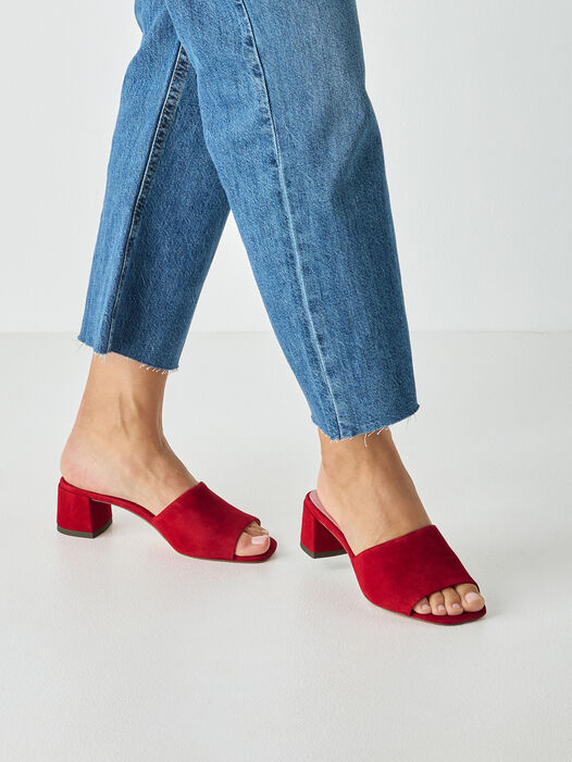 Slipper, RED SUEDE, hi-res