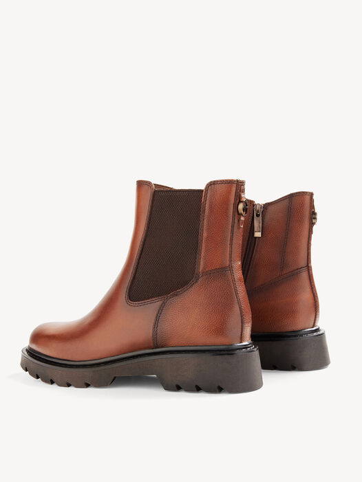 Chelseaboot, cognac, hi-res