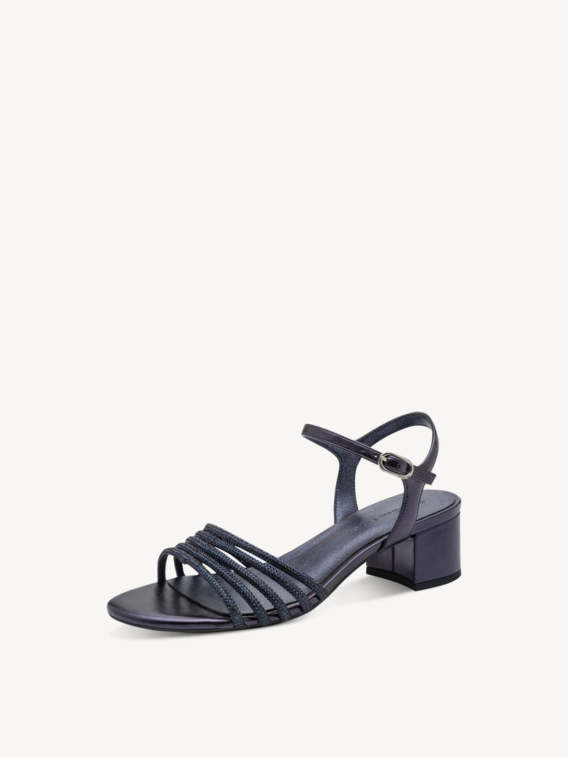 Sandaaltje - blauw, NAVY GLAM, hi-res