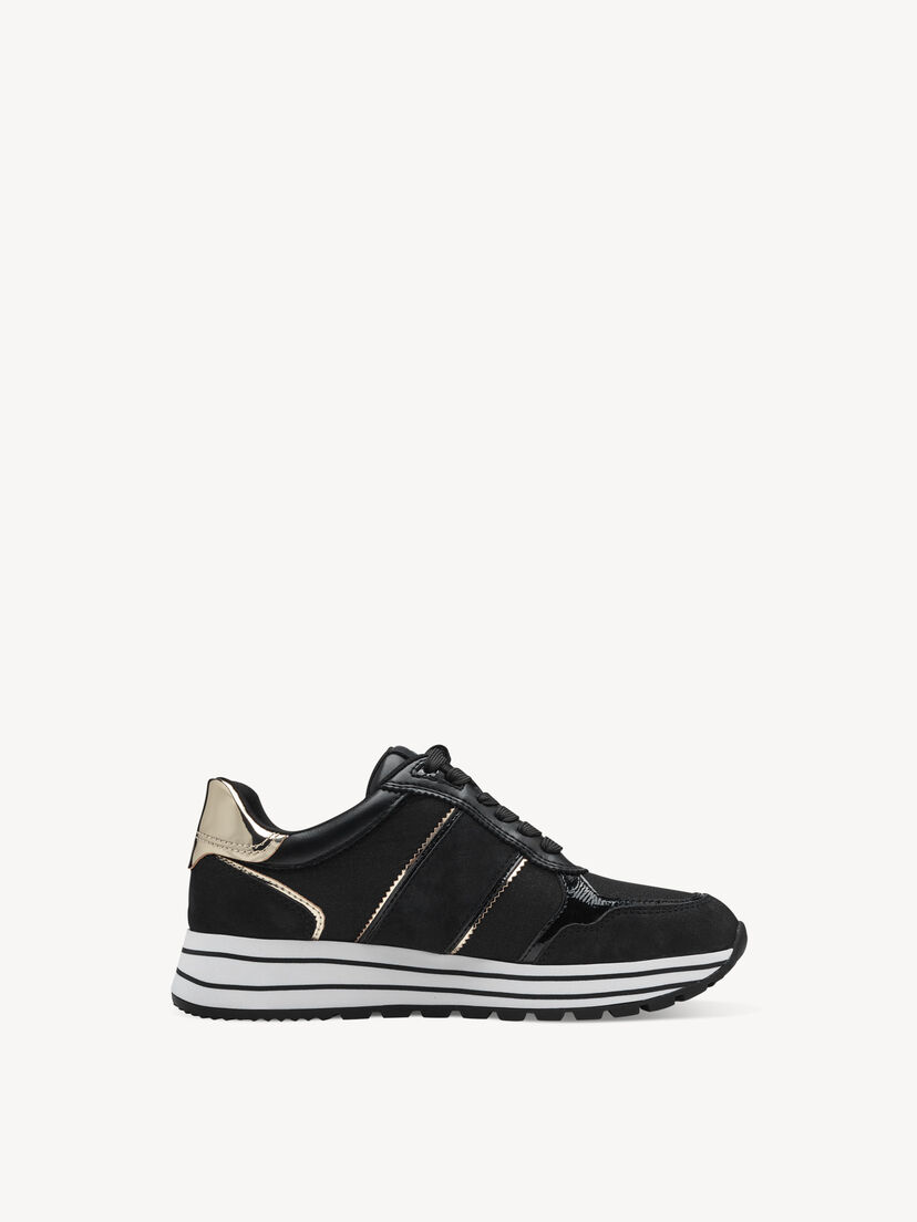 Sneaker, BLACK/GOLD, hi-res