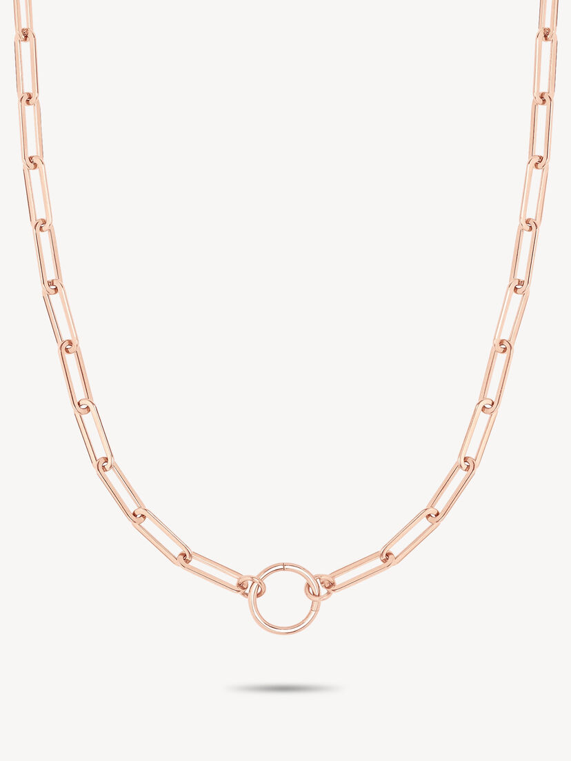 Halskettinge - rosegoud, ros&eacute;gold, hi-res