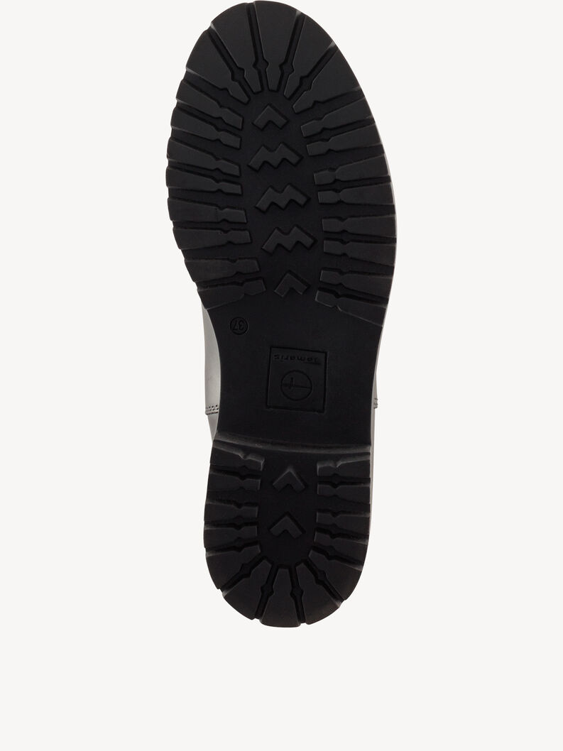 Bottine Chelsea en cuir - noir, BLACK, hi-res