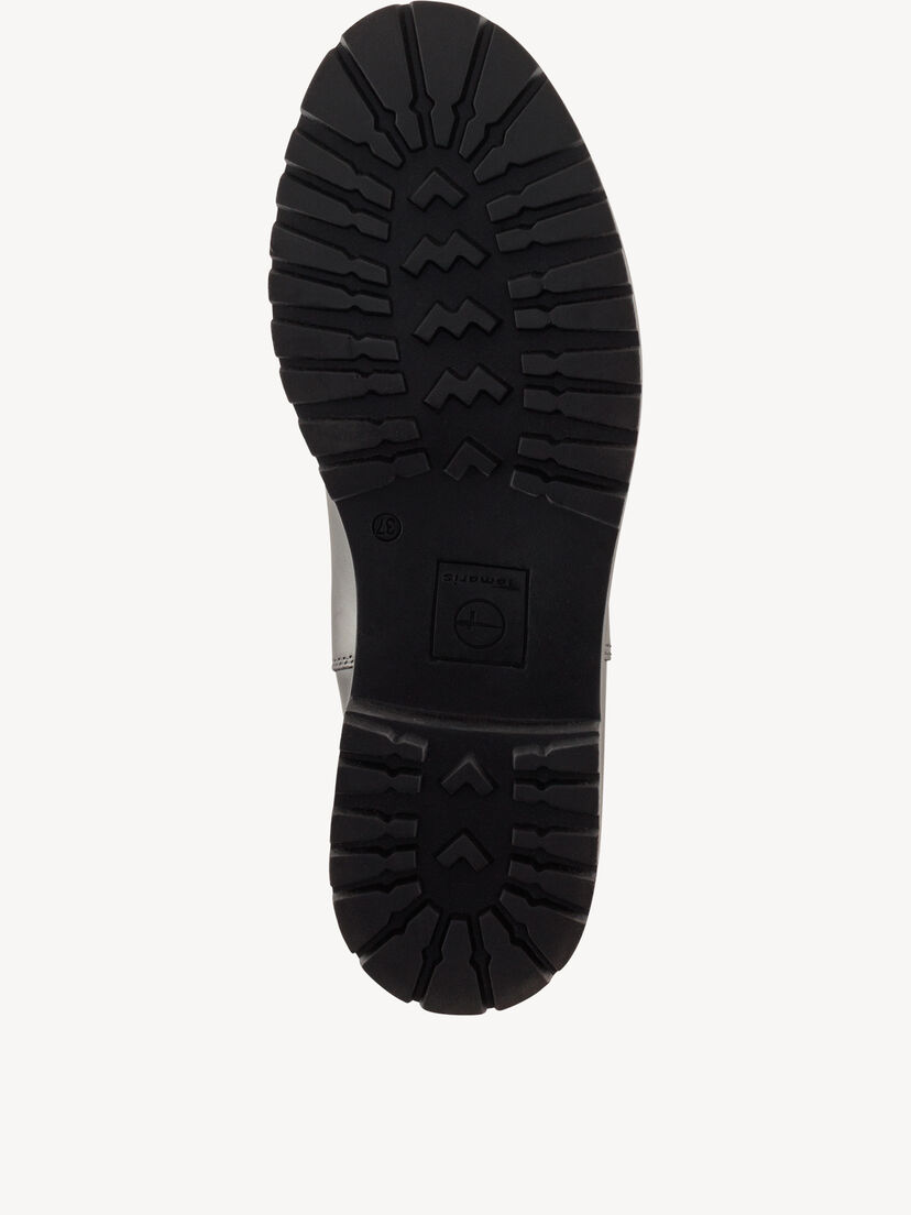 Leren Chelseaboot - zwart, BLACK, hi-res
