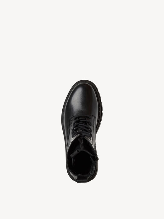 Enkellaarsje, BLACK LEATHER, hi-res